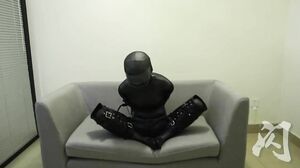 GMB_004 Extreme Zentai Gasmask Breathplay